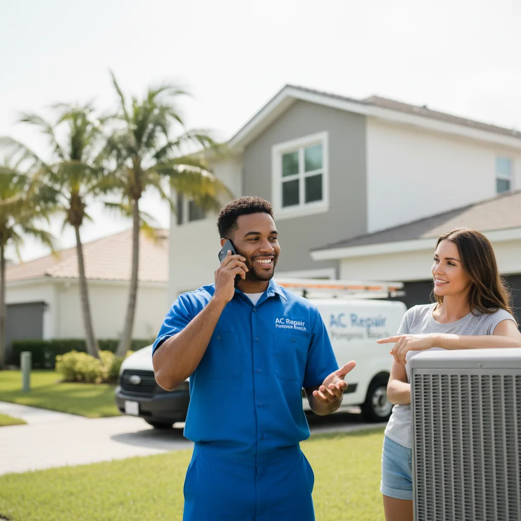 AC Repair Pompano Beach customer support in Brookshire